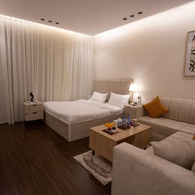 1 Bedroom Apartment for Rent in Riyadh - Studio with comfortable furniture and self-entry