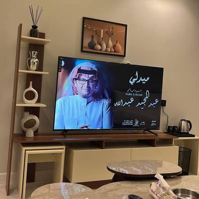 1 Bedroom Flat for Rent in Riyadh - Quiet studio with master bed and side seating