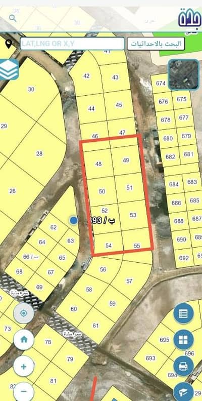 ارض سكنية  للبيع في شمال جدة، جدة - أراضي للبيع في جدة أبحر حي الفنار