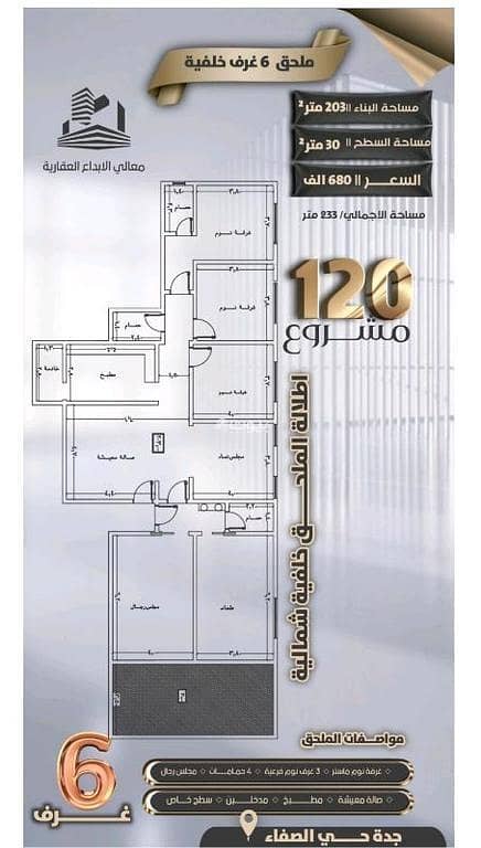 Studio Apartment For Sale in Al Safa, Jeddah Studio Apartment For Sale in Al Safa, Jeddah