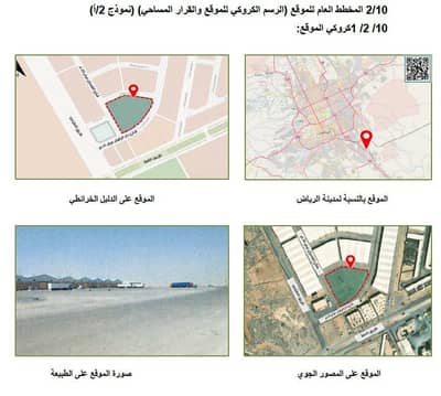 Residential Land for Rent in East Riyadh, Riyadh - Land for rent (yard) for multiple uses in Al-Sulay district - Riyadh