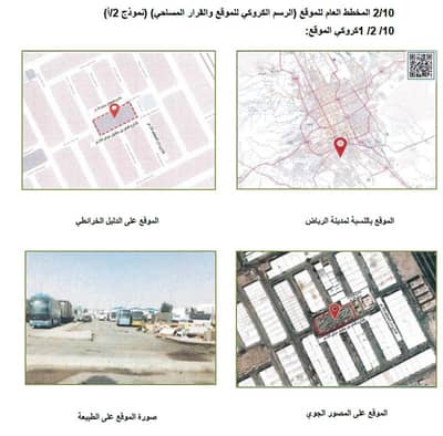 Residential Land for Rent in South Riyadh, Riyadh - Land for rent (yard) for multiple uses in factories, Riyadh