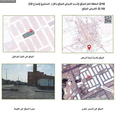 Residential Land for Rent in South Riyadh, Riyadh - Land for rent (yard) with multiple uses in factories, Riyadh