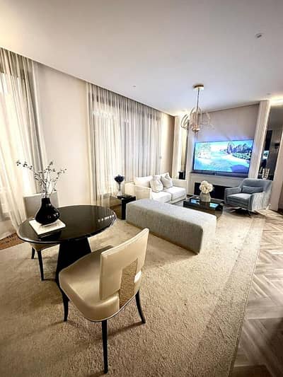 فلیٹ 2 غرفة نوم للايجار في شمال الرياض، الرياض - للايجار شقة مؤثثة بالكامل بحي الياسمين (مشروع العجلان ريفيرا 8)