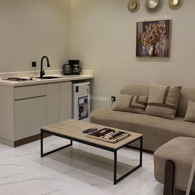 شقة 1 غرفة نوم للايجار في الرياض - شقة بتصميم مودرن انيق