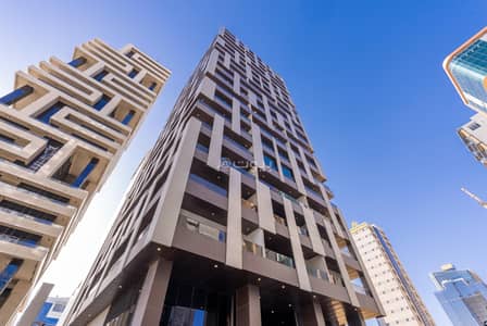 شقة 2 غرفة نوم للايجار في شمال الرياض، الرياض - شقة مؤثثة في برج بغرفتي نوم للإيجار السنوي في الصحافة