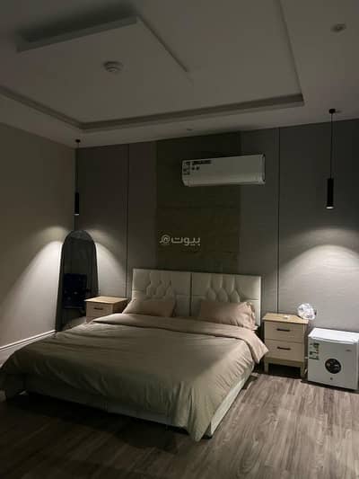 2 Bedroom Flat for Rent in North Riyadh, Riyadh - Bedroom and living room for rent - Daily rent 50026126
