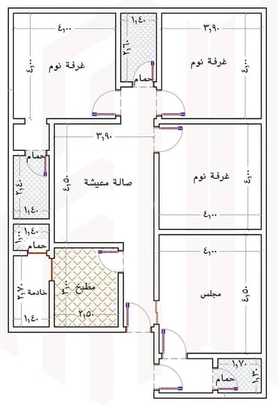 4 Bedroom Flat for Sale in North Jeddah, Jeddah - 4 Bedroom Apartment For Sale in Al Safa, Jeddah