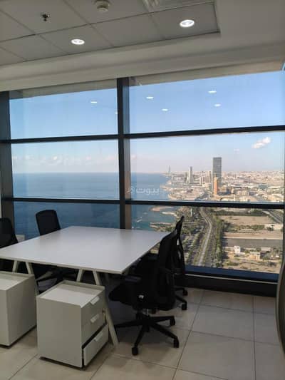 مكتب  للايجار في شمال جدة، جدة - مكتب الدور 42 برج الهيد كورتر