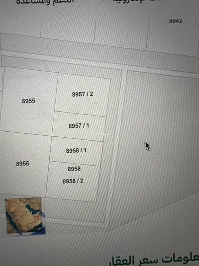 Residential Land for Sale in West Riyadh, Riyadh - Eastern residential land in Mahdia – excellent length along the street