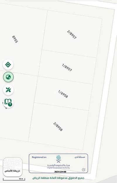 ارض سكنية  للبيع في غرب الرياض، الرياض - أرض سكنية زاوية في المهدية – واجهتين شرقية وشمالية