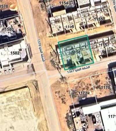 ارض سكنية  للبيع في السليمانية، بريدة منطقة القصيم - أرض للبيع في شارع الشقه العليا 1370, حي السليمانية, مدينة بريدة, منطقة القصيم