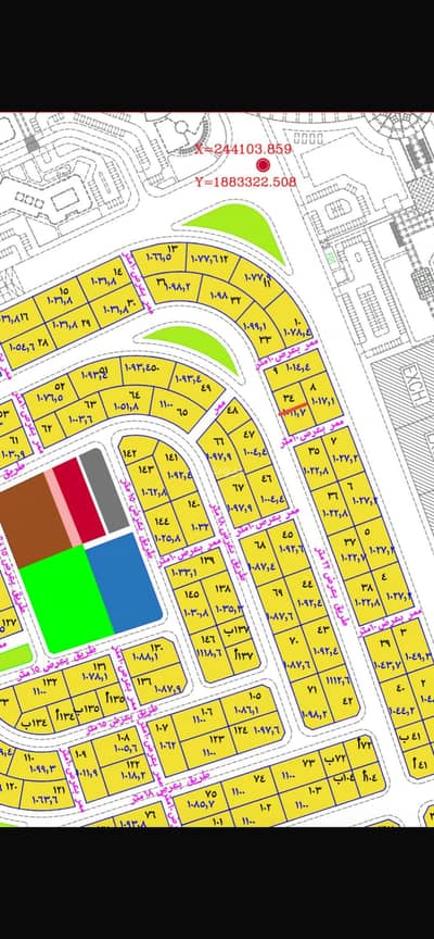 Residential Land for Sale in An Nasriyah 4, Jazan - For sale, plot number 34/2 in plan 506, Al-Nasriah neighborhood, located in the King Abdullah suburb in the city of Jazan.
