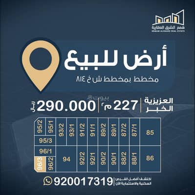 ارض سكنية  للبيع في الأمواج، الخبر - أرض سكنية للبيع في الأمواج، الخبر