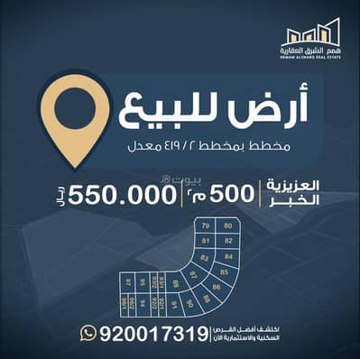 ارض سكنية  للبيع في الرجاء، الخبر - أرض سكنية للبيع في الراجة، الخبر