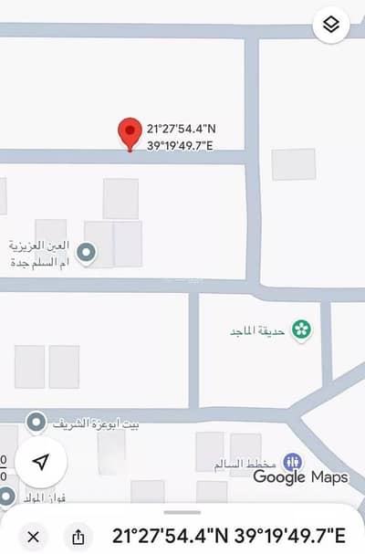 ارض سكنية  للبيع في جدة - أرض للبيع في شارع عجلان, حي أم السلم, مدينة جدة, منطقة مكة المكرمة