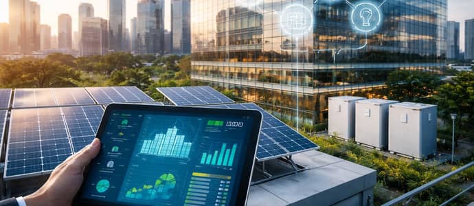 كيف تعمل إدارة الطاقة في المباني الذكية ؟ كيف تعمل إدارة الطاقة في المباني الذكية ؟