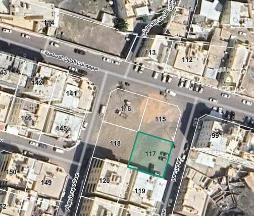 Land for rent on Ubaid Ibn Umair Street, Al-Fath District, Medina City, Medina Region Land for rent on Ubaid Ibn Umair Street, Al-Fath District, Medina City, Medina Region