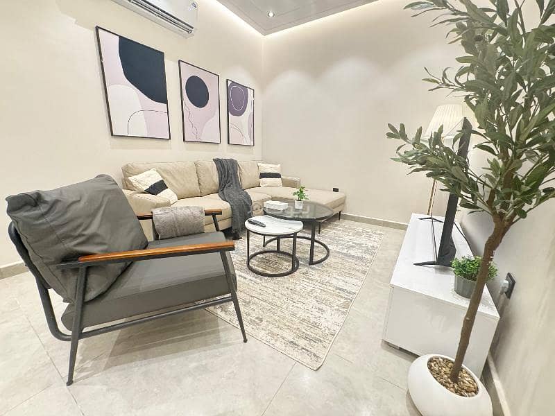 شقة فاخرة غرفتين وصالة بتلفزيون 70بوصة شقة فاخرة غرفتين وصالة بتلفزيون 70بوصة