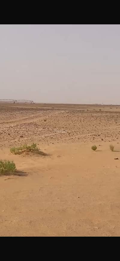 Farm for Sale in Al Badie Al Shamali, Al Aflaj - Opportunity for investment for sale of land area 459,000 sq meters. Electricity connected. There is a well and a central sprinkling tower. Close to the station. Easy access entrance.