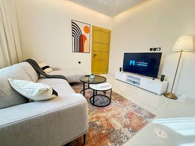 1 Bedroom Flat for Rent in North Jeddah, Jeddah - Luxurious one-bedroom apartment | Fully equipped kitchen | Jeddah - Al-Salama District