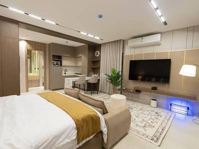 1 Bedroom Apartment for Rent in North Riyadh, Riyadh - For rent: a room and a living room in Al-‘Arid neighborhood, furnished