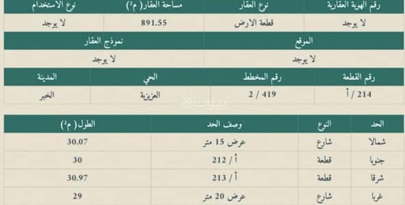 Residential Land for Sale in Al Raja, Al Khobar - Residential land for sale in Al-Raja, Saudi Arabia