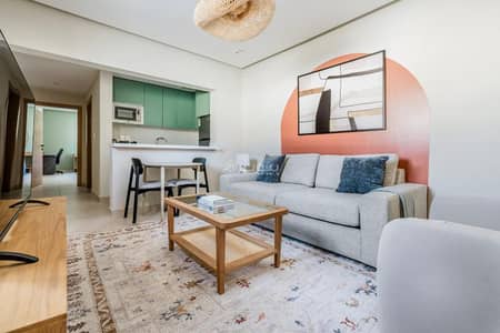 شقة 1 غرفة نوم للايجار في شمال الرياض، الرياض - Blueground | 1 غرفة مفروشة في المحمدية