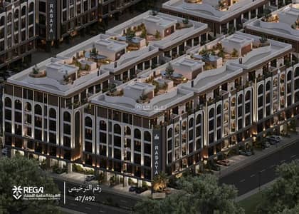 3 Bedroom Apartment for Sale in North Jeddah, Jeddah - Rooftops or annexes consisting of 3 rooms for sale in the Rushaya project in the Al-Ulya Hills plan, in the Abyhar Al-Janubiya district.