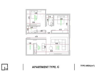 2 Bedroom Apartment for Sale in Mabrukah, Buraydah Al Qassim Region - Apartment For Sale in Mabrukah, Buraydah Al Qassim Region