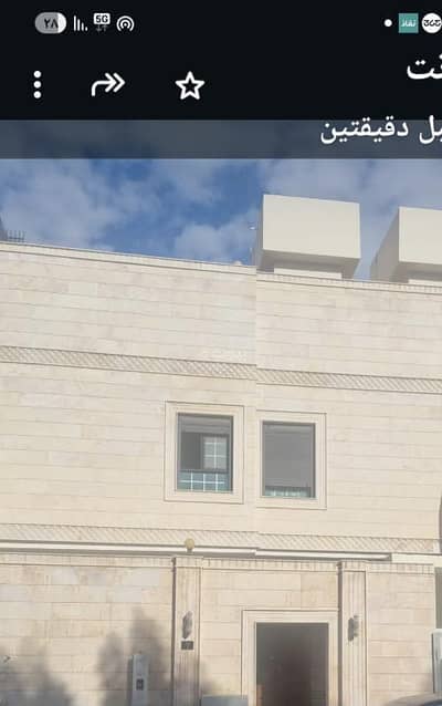 فیلا 7 غرف نوم للايجار في شمال جدة، جدة - جدة - حي النعيم - منطقة فلل - على شارع نافذ على شارع الامير سلطان و شارع أمنة بنت وهب