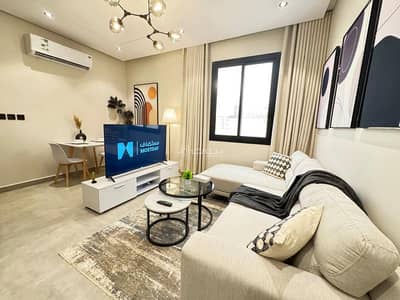 شقة 1 غرفة نوم للايجار في شمال جدة، جدة - شقة فريدة بغرفة نوم واحدة 60 بوصة | وحدة للإيجار بالكامل في جدة، المملكة العربية السعودية