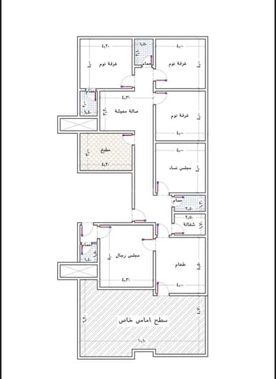 فیلا 3 غرف نوم للبيع في شمال جدة، جدة - ملحق ٦ غرف للبيع