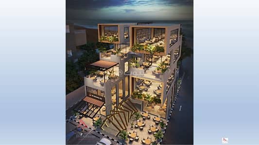 مجمع  للايجار في شمال جدة، جدة - مجمع مطاعم وكافيهات للتاجير بالكامل بحي الزهراء، جدة