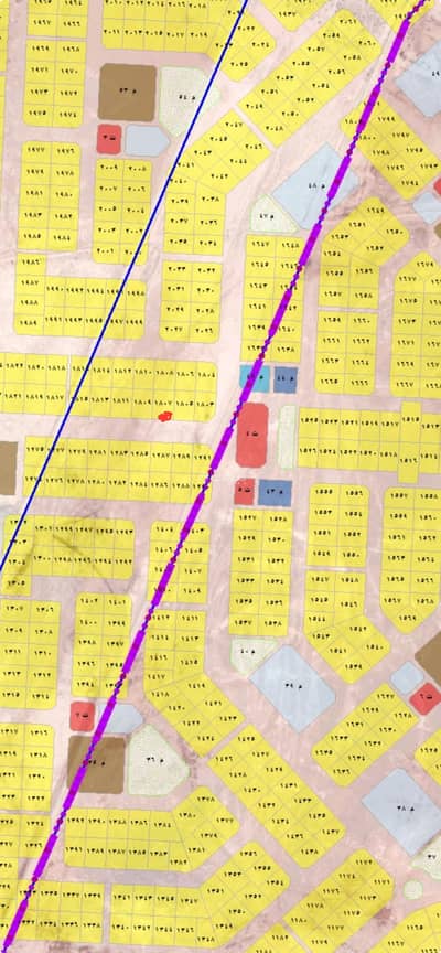 ارض سكنية  للبيع في الجامعة، تبوك - أرض سكنية للبيع في الجامعة، تبوك