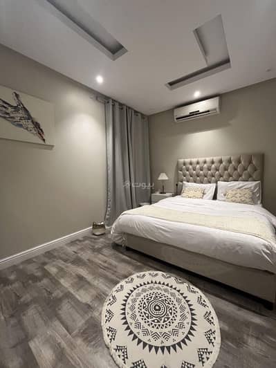 1 Bedroom Room for Rent in Riyadh - Modern living room, bedroom and kitchen