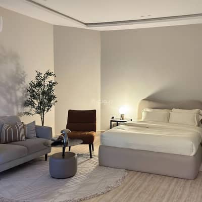 استوديو  للايجار في الرياض - استيديو مطل على مسبح بدخول ذاتي