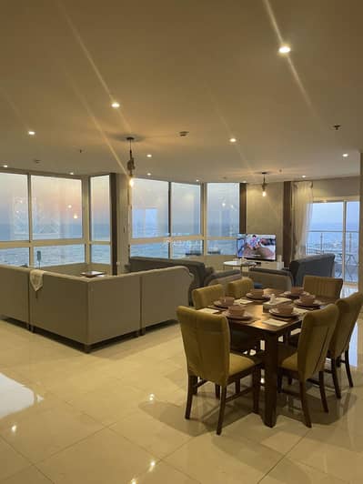 غرفة 3 غرف نوم للايجار في جدة - شقة باطلالة بانوراميه على البحر