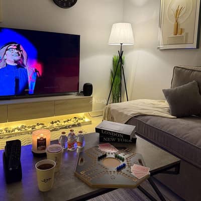 1 Bedroom Flat for Rent in Buraydah Al Qassim Region - Room apartment and a modern lounge 1 Bedroom Flat for Rent in Buraydah Al Qassim Region - Room apartment and a modern lounge