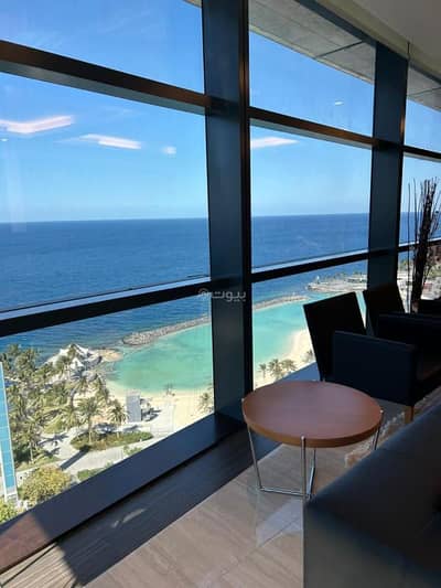 مكتب  للبيع في شمال جدة، جدة - مكتب اداري مؤثث فاخر , اطلالة على الكورنيش - برج الهيدكوارتر بزنس بارك