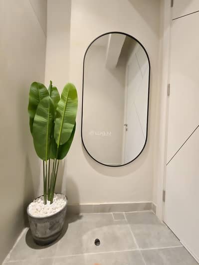 Studio for Rent in North Riyadh, Riyadh - Studio with kitchen, sitting area, and outdoor terrace