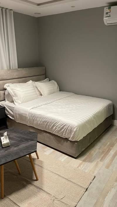 فلیٹ 1 غرفة نوم للايجار في شمال الرياض، الرياض - LP121.4 Livedin | استوديو عصري مريح | قريب من KAFD