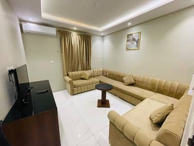 شقة 1 غرفة نوم للايجار في شمال الرياض، الرياض - غرفه وصاله مؤثثة بحي المروج للإيجار الشهري