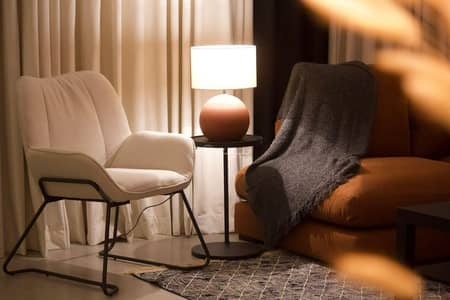 شقة 2 غرفة نوم للايجار في شمال الرياض، الرياض - شقة فاخرة مفروشة بغرفتي نوم بالقرب من المترو