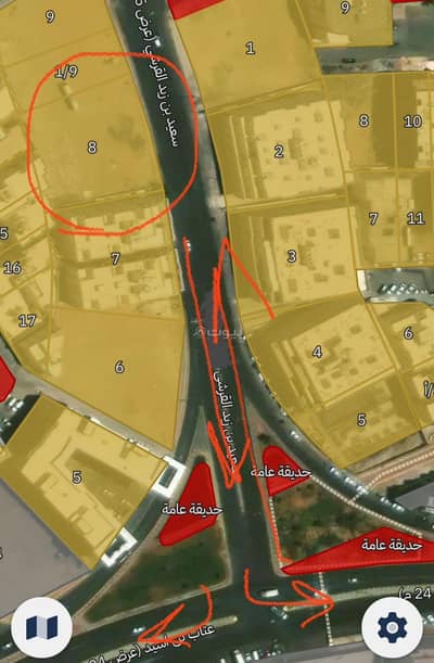 ارض تجارية  للبيع في بطحاء قريش، مكة - أرض للبيع في بهاء قريش