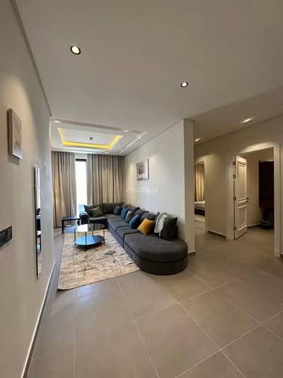 2 Bedroom Apartment for Rent in East Riyadh, Riyadh - Al-Munsiya - a large apartment with a balcony overlooking a modern design # 205