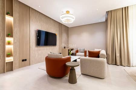 3 Bedroom Apartment for Rent in North Riyadh, Riyadh - Luxurious hotel apartment for monthly rent in Al-Hatteen neighborhood - Close view of the Boulevard and Ramadan offers