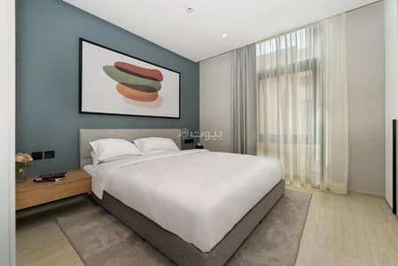 2 Bedroom Flat for Rent in North Riyadh, Riyadh - Master bedroom suite and bedroom with a large double bed
