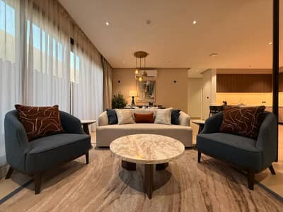 3 Bedroom Flat for Rent in North Riyadh, Riyadh - Satel at Opal on Thoumamah Road - Furnished 3-Bedroom Apartment