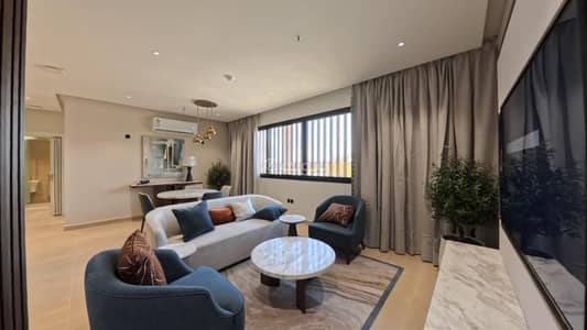 1 Bedroom Flat for Rent in North Riyadh, Riyadh - Satel at Opal on Thoumamah Road - Furnished 1-Bedroom Apartment